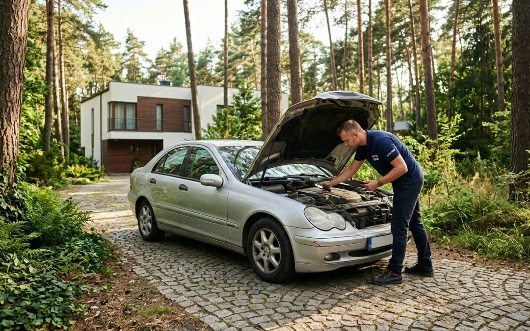 Odkup starych aut Wawer: Sprzedaż nieużywanego auta z posesji krok po kroku