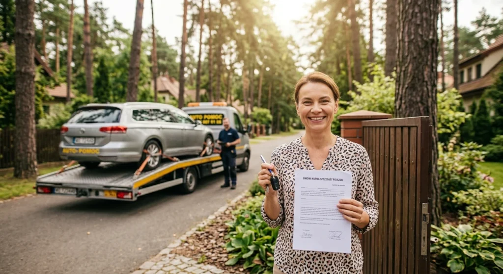 Zmiana samochodu na nowy bez stresu i formalności z firmą Auto Skup Warszawa Wawer.